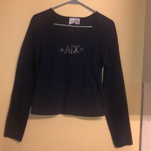 Armani Exchange Stretch Longsleeve Tee